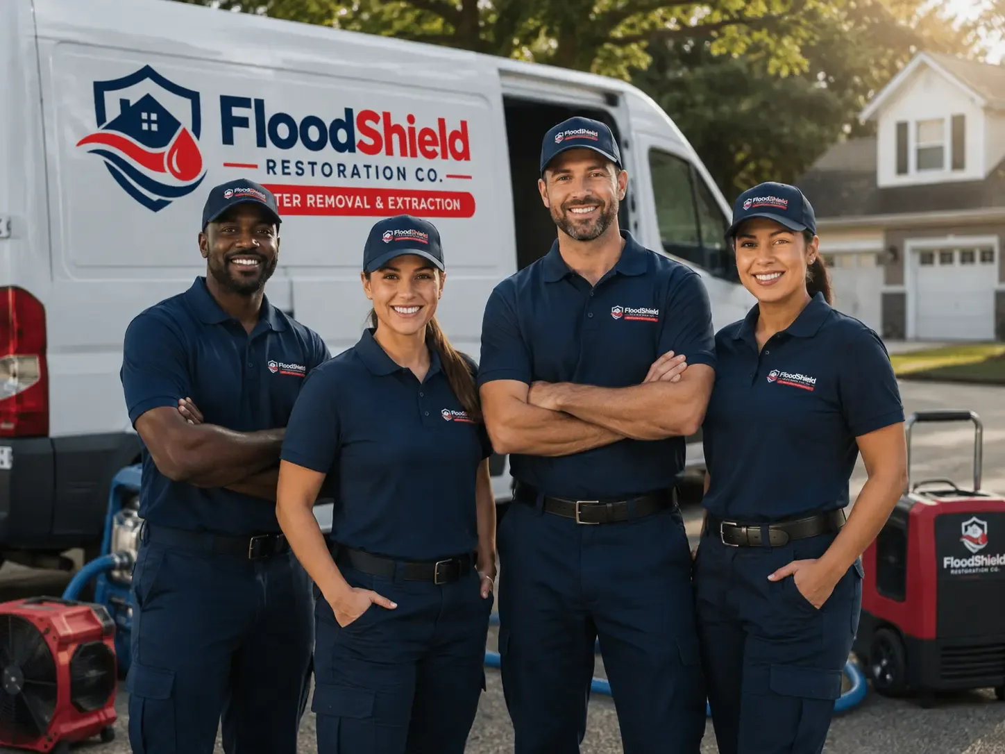 Flood Damage Restoration company in Yorkshire, OH